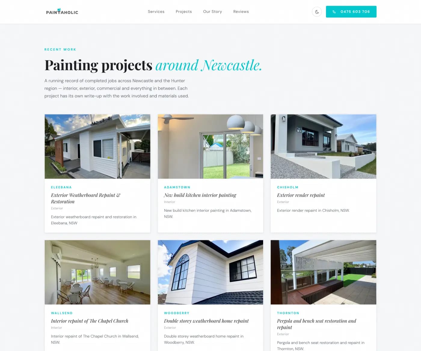 Paintaholic projects